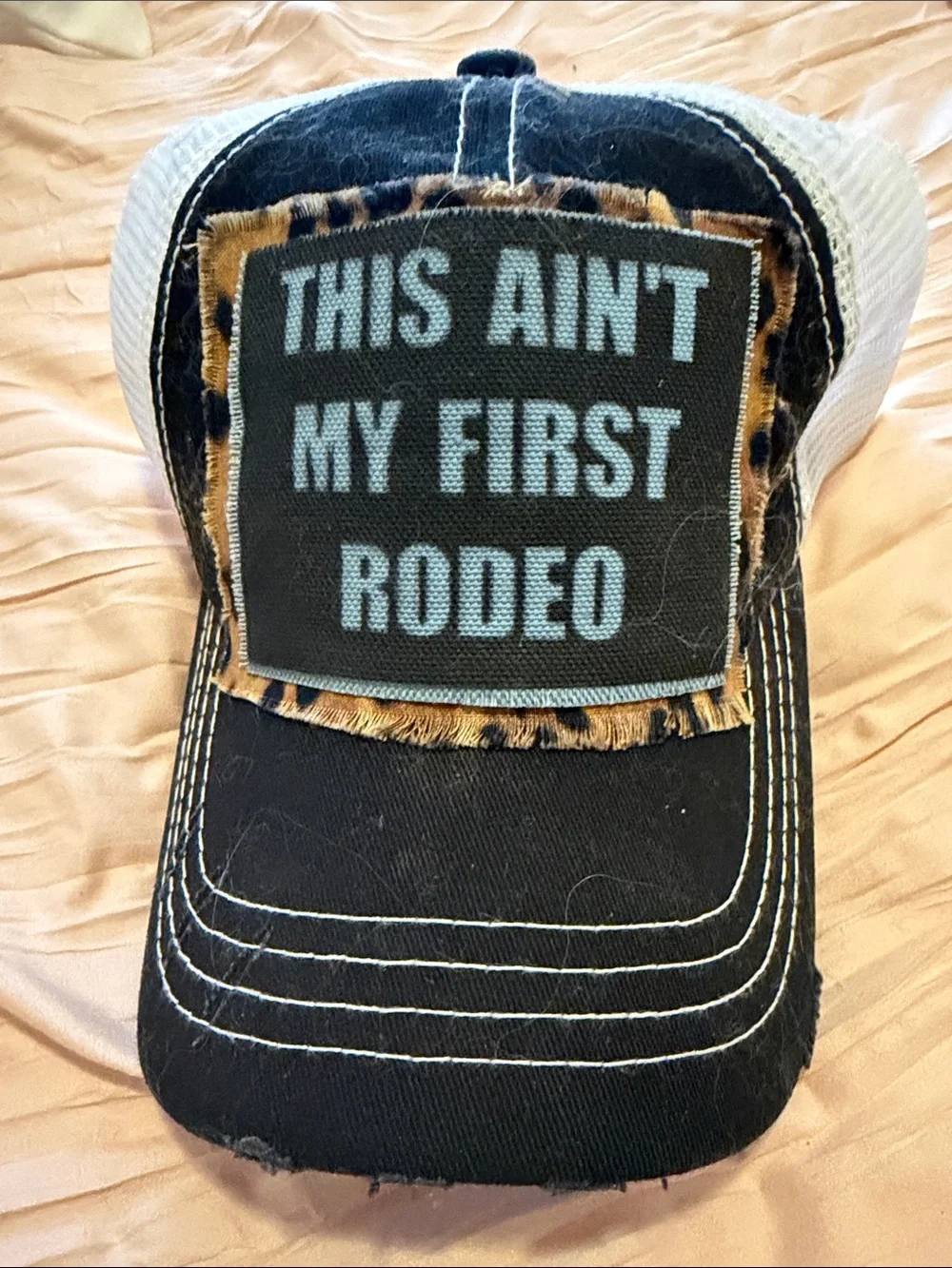 Black Trucker Hat 